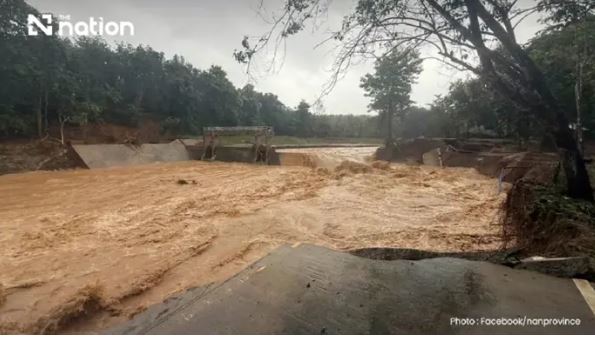 Hujan Lebat Picu Banjir Bandang di Thailand Utara, Rusak Infrastruktur
